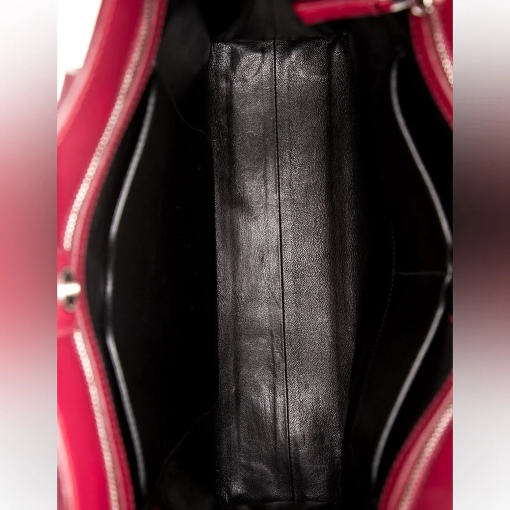 Prada Saffiano red leather handle bag - Picture 6 of 6